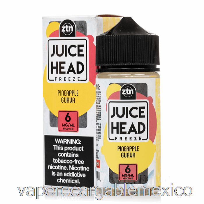 Vape Recargable Congelar Piña Guayaba - Cabeza De Jugo - 100ml 3mg